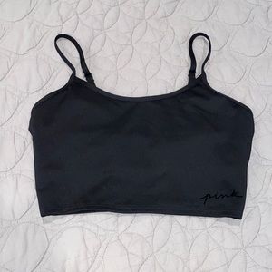 Chloe X Halle Pink Sports Bra